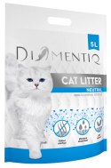DIAMENTIQ Żwirek Neutralny, Silikonowy, Niezbrylający się dla kota - 5 l (WYPRZEDAŻ)