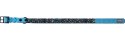 KERBL Obroża dla psa Lima, 46 - 55 cm, 25 mm, niebieski/czarny