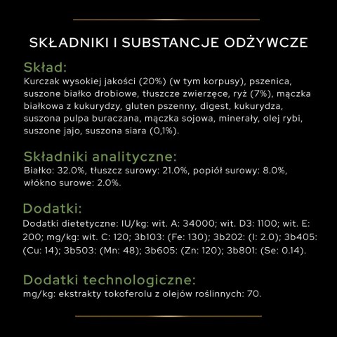 PURINA Pro Plan Small&Mini Puppy Kurczak - sucha karma dla psa - 3 kg