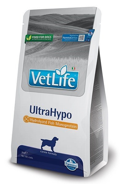 FARMINA Vet Life UltraHypo Canine - sucha karma dla psa - 2 kg (WYPRZEDAŻ)