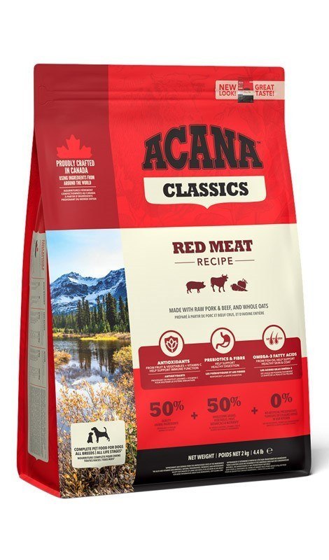 ACANA Classics Red Meat - sucha karma dla psa - 2 kg (WYPRZEDAŻ)