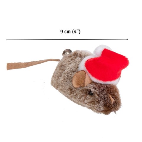DINGO Mysz Mikołaj - zabawka dla kota