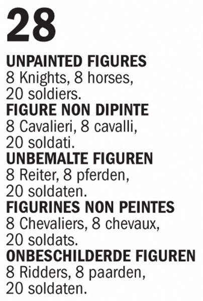 100 Years War French Warriors Italeri