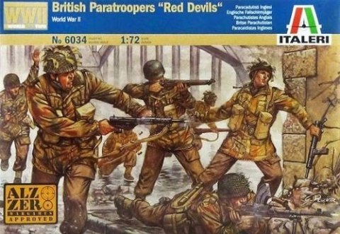 Model plastikowy British Paratroopers Italeri