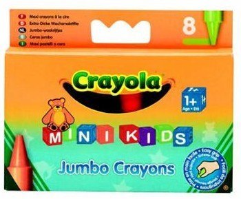 CRAYOLA Kredki świecowe jumbo 8 szt. Crayola
