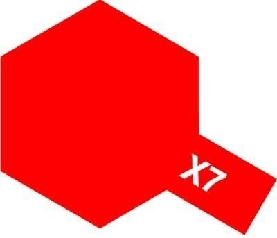 Farba Acrylic Mini X-7 Red 10ml Tamiya