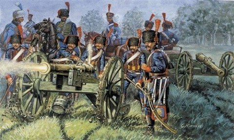 French Line-Guard Artillery Italeri