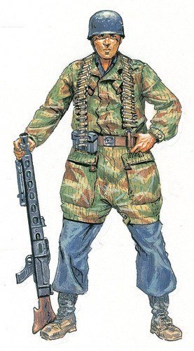 German Paratroopers Italeri