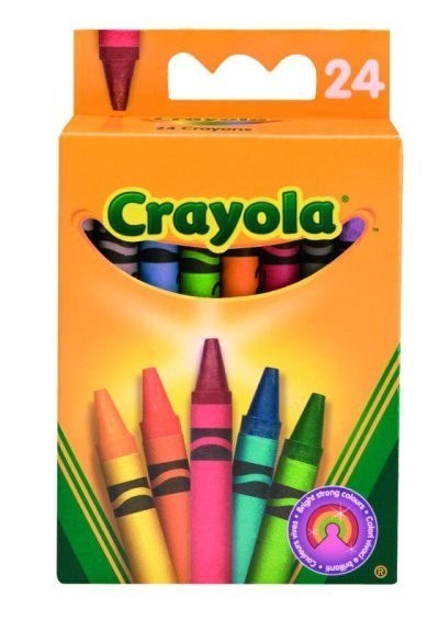 Kredki świecowe 24 szt. Crayola