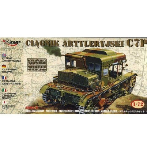 Model plastikowy C7P Ciągnik Artyleryjski Mirage