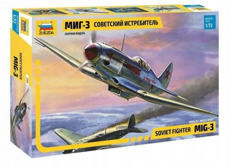 Model plastikowy MiG-3 Soviet fighter Zvezda