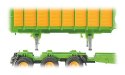 Traktor z naczepą, przyczepą i cysterną Siku