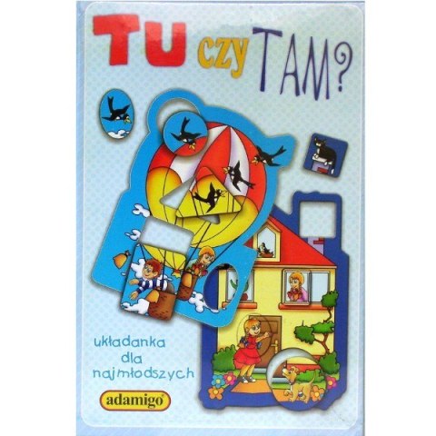 Układanka Tu czy Tam? Adamigo