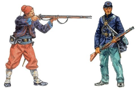 Union Infantry and Zouaves Italeri