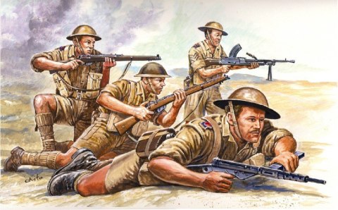 British 8th Army World War II Italeri