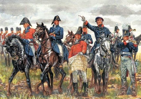 British & Prussian General Staff Italeri