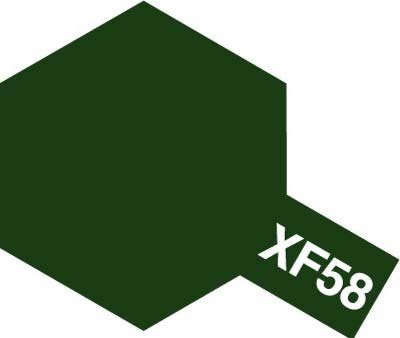 Farba Acrylic Mini XF-58 Olive Green Tamiya