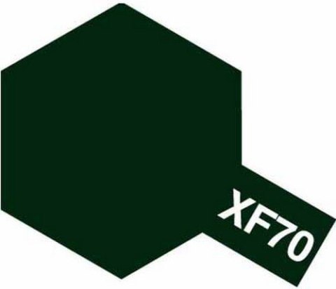 Farba Acrylic Mini XF-70 Dark Green Tamiya