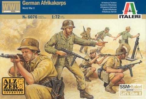 German Afrikakorps World War II Italeri