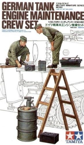 German Tank Maintenance Crew Tamiya