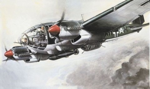 ITALERI Heinckel HE-111 H-6 Italeri