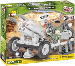 Klocki Armia Nebelwerfer 41-15 cm - wieloprowadnicowa wyrzutnia rakietowa, 80 elementów Cobi Klocki