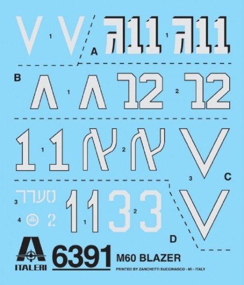 M-60 Blazer Italeri