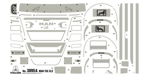 Man TGX XLX Italeri