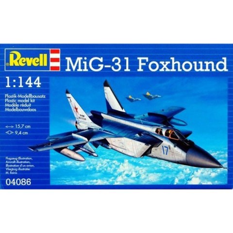Model plastikowy 4086 MIG-31 Revell