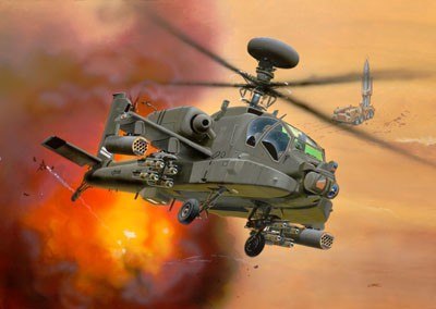 Model plastikowy AH-64D Longbow Apache Revell