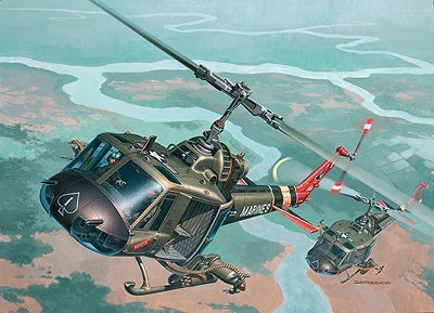Model plastikowy Bell UH-1 Huey Hog Revell
