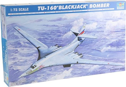 Model plastikowy Tupolev TU-160 Black Jack Trumpeter