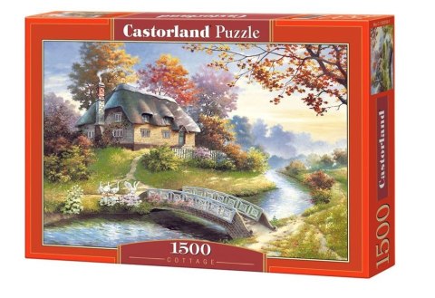 Puzzle 1500 elementów Chata Castor