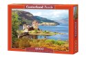 Puzzle 2000 elementów Zamek Eilean Donan Szkocja Castor