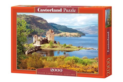 Puzzle 2000 elementów Zamek Eilean Donan Szkocja Castor