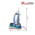 Puzzle 3D Budynek Burj Al Arab Cubic Fun