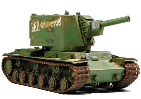 Model plastikowy Russian KV Big Turret Trumpeter