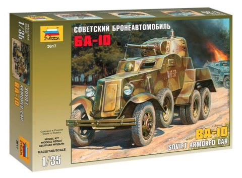 Soviet Armored Car BA-10 Zvezda