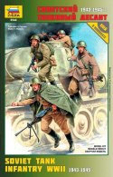 Soviet Tank Infantry WWII Zvezda