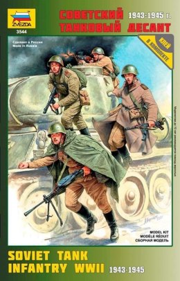 Soviet Tank Infantry WWII Zvezda