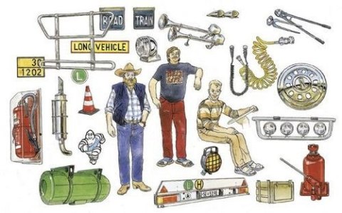Truck Accessories Italeri