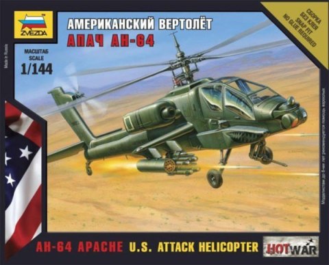 ZVEZDA AH-64 Apache U.S. Attack Zvezda