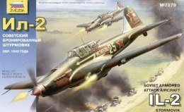 ZVEZDA Airplane IL-2M (I LYSHIN) Zvezda