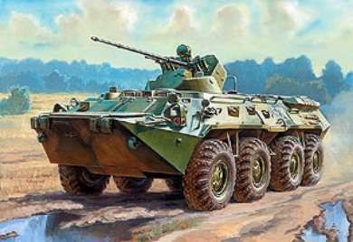ZVEZDA BTR-80A Russian P ersonnel Carrier Zvezda