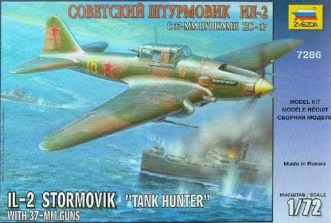 ZVEZDA IŁ-2 Stormvik Tan k Hunter Zvezda