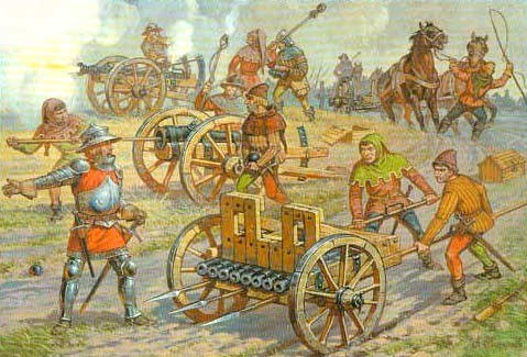 ZVEZDA Medieval Field Powder Artillery Zvezda