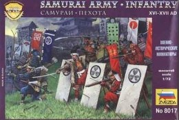 ZVEZDA Samurai Army Infa ntry XVI-XVII AD Zvezda