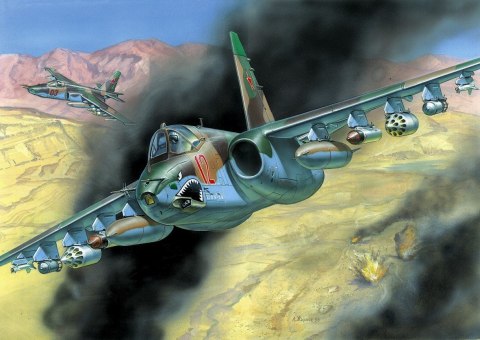 ZVEZDA Sukhoi SU-25 Frog foot Zvezda