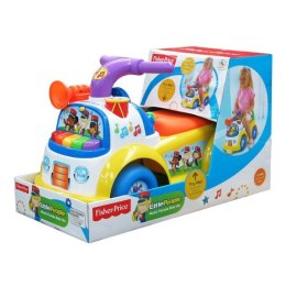 FISHER PRICE Jeździk Muzyczna parada żółty Pulio