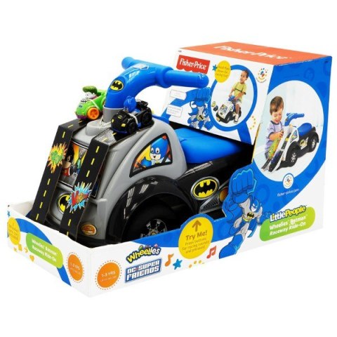 FISHER PRICE Jeździk wyścigówka Batman Pulio